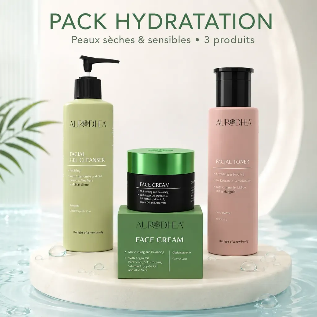 Pack Routine Hydratation – Peaux sèches et sensibles